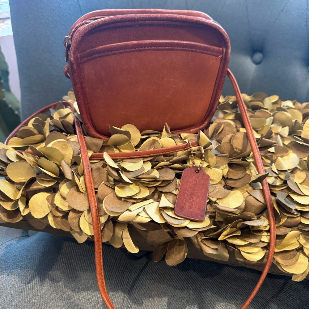 Vintage Coach Hadley Zip Mini Bag 9935